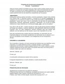 Programa de Ceremonia de Graduación