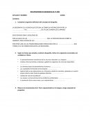 RECUPERATORIO DE GEOGRAFIA DE 1º AÑO