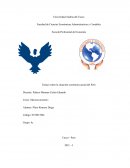 Ensayo sobre la situación económica actual del Perú