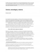 Davis Science Technology Values / Valores de la tecnologia