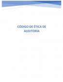 Codigo de etica en auditoria