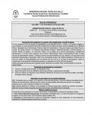 Descripción de la asignatura y su aporte a las competencias y el perfil de egreso