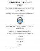 GESTIÓN DE LA PRODUCCIÓN Y LAS OPERACIONES