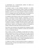 LA IMPORTANCIA DE LA INVESTIGACIÓN JURÍDICA EN MÉXICO (EL DERECHO COMO CIENCIA JURÍDICA)