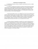 Clasificación de la tipología de fraude