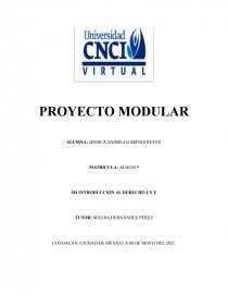 Proyecto Modular. Página 1