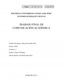 TRABAJO FINAL DE COMUNICACIÓN ACADÉMICA