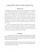 LA DESNUTRICIÓN CRÓNICA EN NIÑOS Y ADOLESCENTES