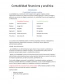 Contabilidad financiera y analítica