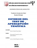 INFORME T.A.T