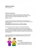 EMPRESA SOLICITANTE: ORVIS Internacional