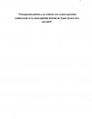 Presupuesto público y su relación con el plan operativo institucional en la municipalidad distrital de Tupac Amaru inca año 2019