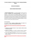 Estrategita pedagógica en Investigación Formativa: Solución de Problema Puntual