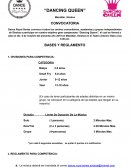 Convocatoria oficial: Campeonato de baile “Dancing Queen”