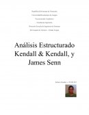 Análisis Estructurado Kendall & Kendall, y James Senn