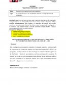 Redacción del cuerpo del artículo académico