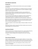 Acto inicio de clases 2021