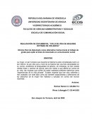 REALIZACIÓN DE DOCUMENTAL “CICLO DE VIDA DE MUJERES VICTIMAS DE VIOLENCIA”