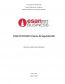 CASO DE ESTUDIO: Empresa de Seguridad ABC