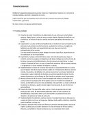 Propuesta Restaurante