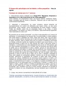 El desarrollo psicológico de los bebés y niños pequeños