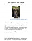 ENSAYO DE COLECCIÓN Y CONCEPTO DE MODA