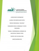 Proyecto profesional: “mis metas”