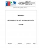 PROTOCOLO PROCEDIMIENTO DE ASEO TRANSPORTE VERTICAL