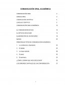 Comunicació Oral Académica-Educación Superior