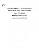 Infografía de los derechos humanos