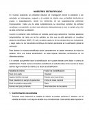 MUESTREO ESTRATIFICADO