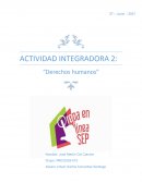 Actividad integradora 2 derechos humanos