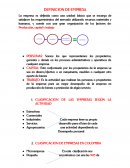 Tipos de sociedad y empresas