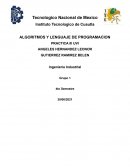 Algoritmos y lenguaje de programacion Practica III UVI