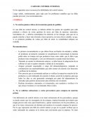 CASOS DE CONTROL INTERNO