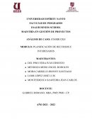 GESTIÓN DE PROYECTOS. ANÁLISIS DE CASO: STARBUCKS