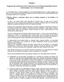 Sugerencias prácticas para la aplicación de la Responsabilidad Social Universitaria
