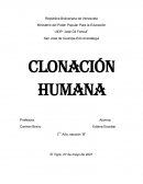 Clonacion humana