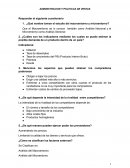 Administracion y politicas de ventas