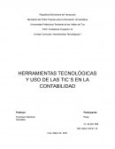 HERRAMIENTAS TECNOLÓGICAS Y USO DE LAS TIC´S EN LA CONTABILIDAD
