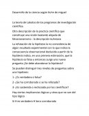 Desarrollo de la ciencia según Kuhn de miguel