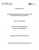 Administración y dirección del factor humano en instituciones educativas