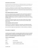 ¿Qué sabemos de ésta sustancia?