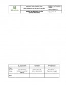 Procedimiento operación procesador