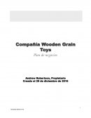 Compañía Wooden Grain Toys . Plan de negocios