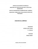 Creación de empresa “FARMACIA COMUNAL 905, C.A.”