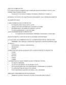 Características de un proyecto