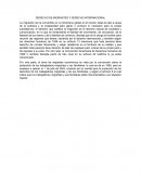 DERECHO DE MIGRANTES Y DERECHO INTERNACIONAL