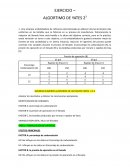 EJERCICIO – ALGORTIMO DE YATES 23