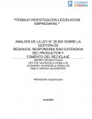 Trabajo de investigación legislación laboral chile